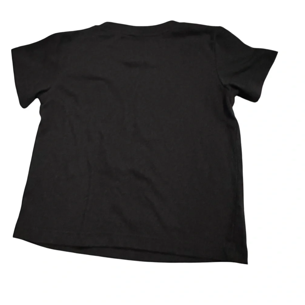 Kids Black Tupac Graphic T-Shirt - Picture 2 of 3